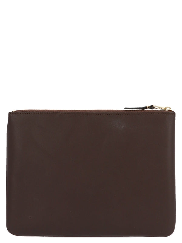 Comme Des Garcons Brown Card Holders