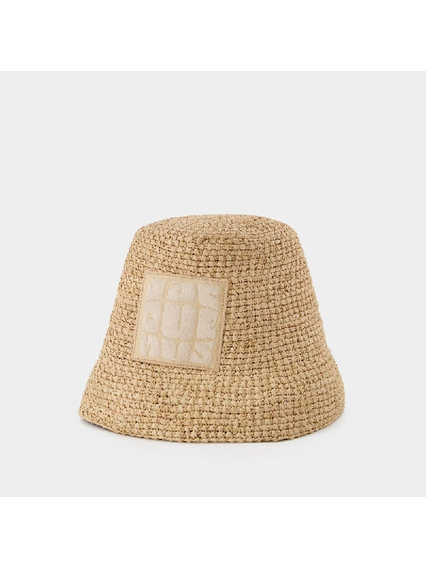 Ficiu Rafia Bucket Hat