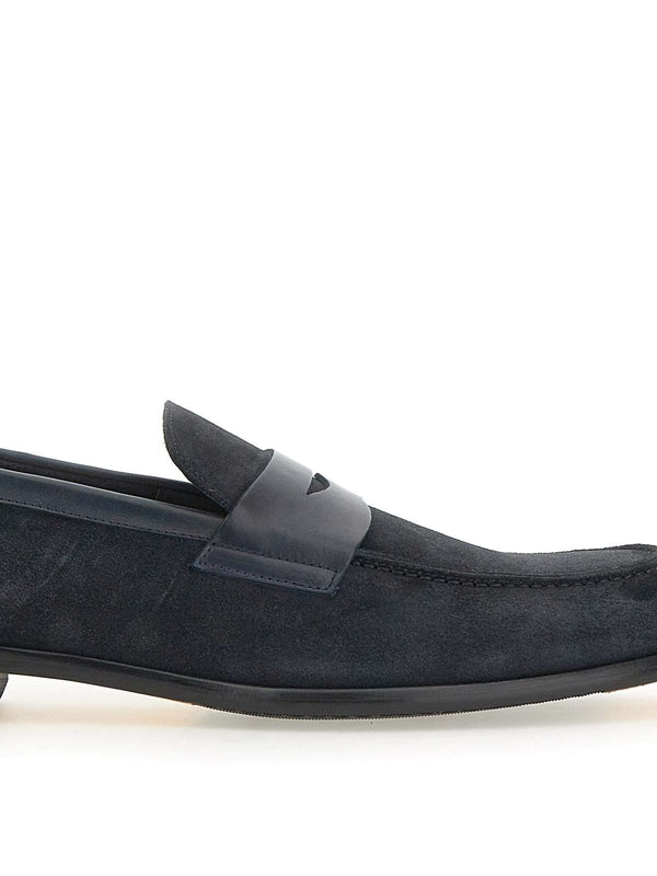 Ducals Navy Loafers
