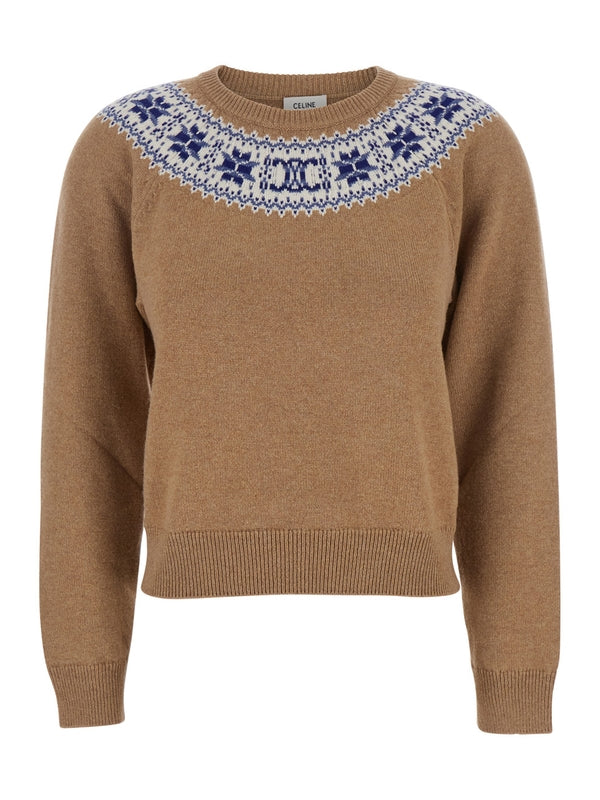 Celine Beige Knitted