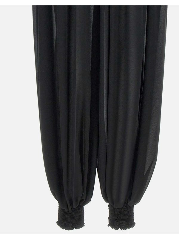 Pleats Detail Banding Pants