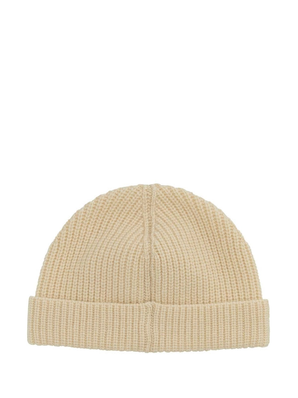 V Logo Cashmere Beanie