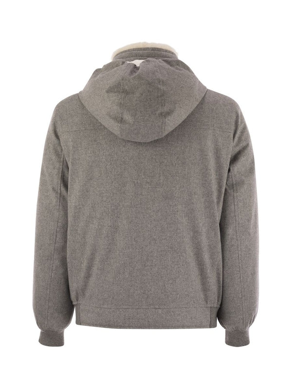Brunello Cucinelli Grey Down