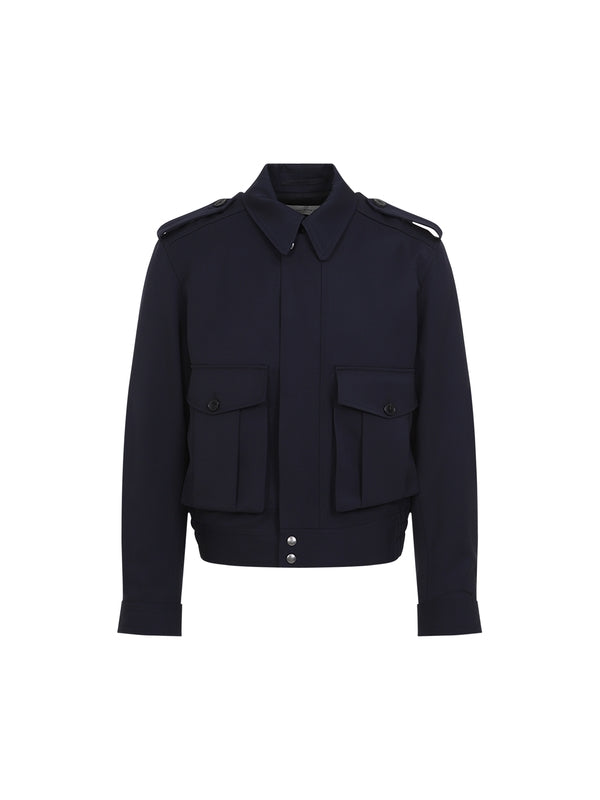 Velo Pocket Detail Wool Jacket