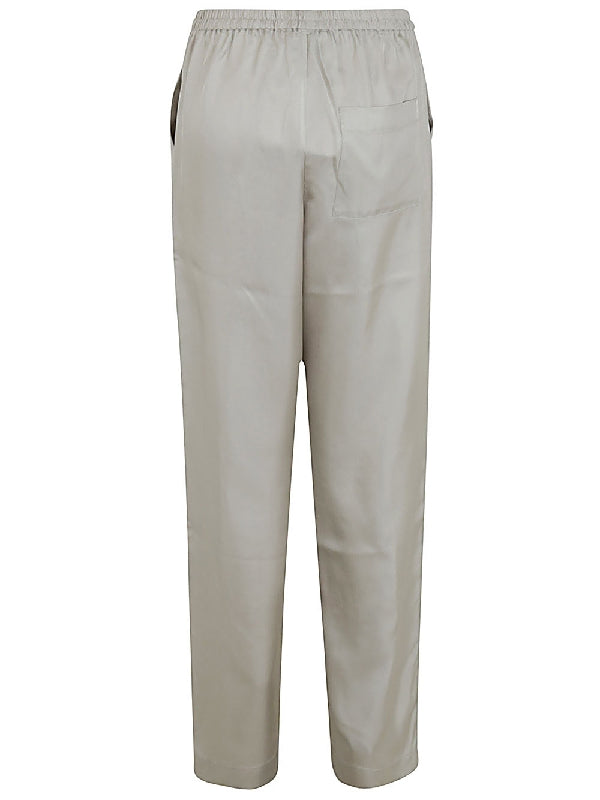 Alera Straight Silk Pants