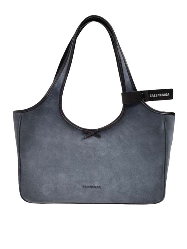Balenciaga Laundrette E/W Gray Tote Bag