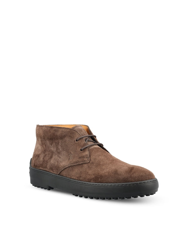 Tod'S Brown Desert Boots