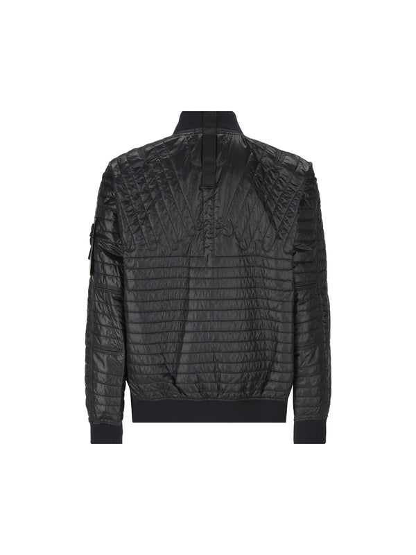 Wappen Patch Quilted Bomber Padding