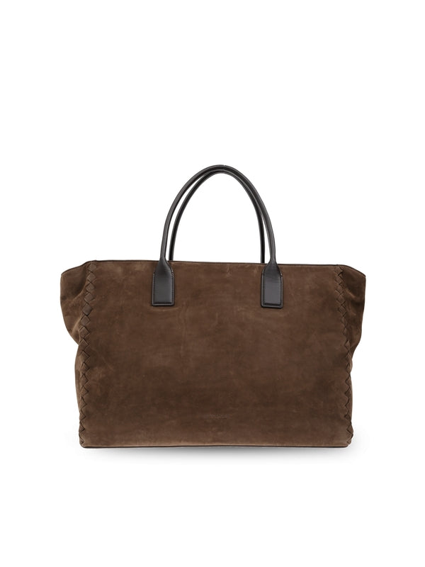 Cava Nubuck Leather Large Tote
  Bag