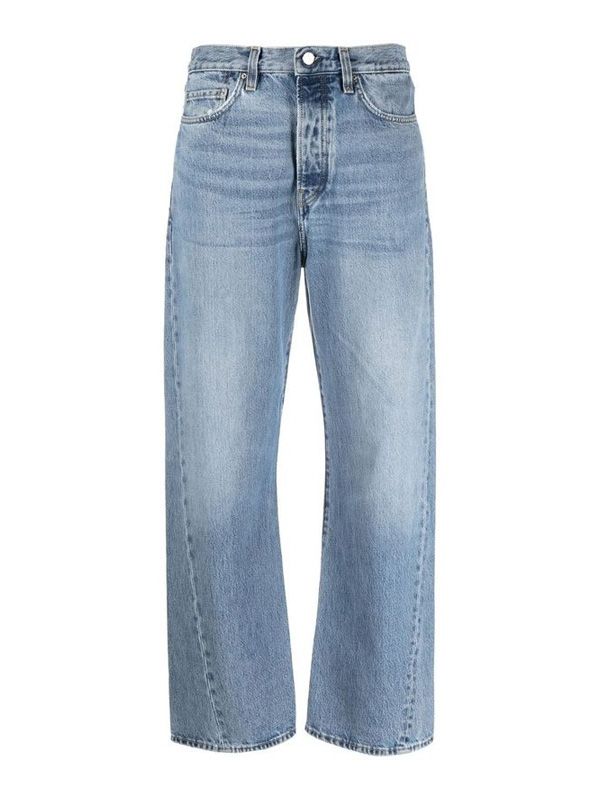 Twist Crop
  Denim Pants