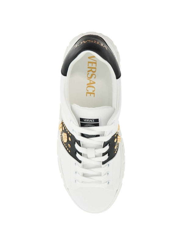 'studded greek sneakers Low Top Sneakers