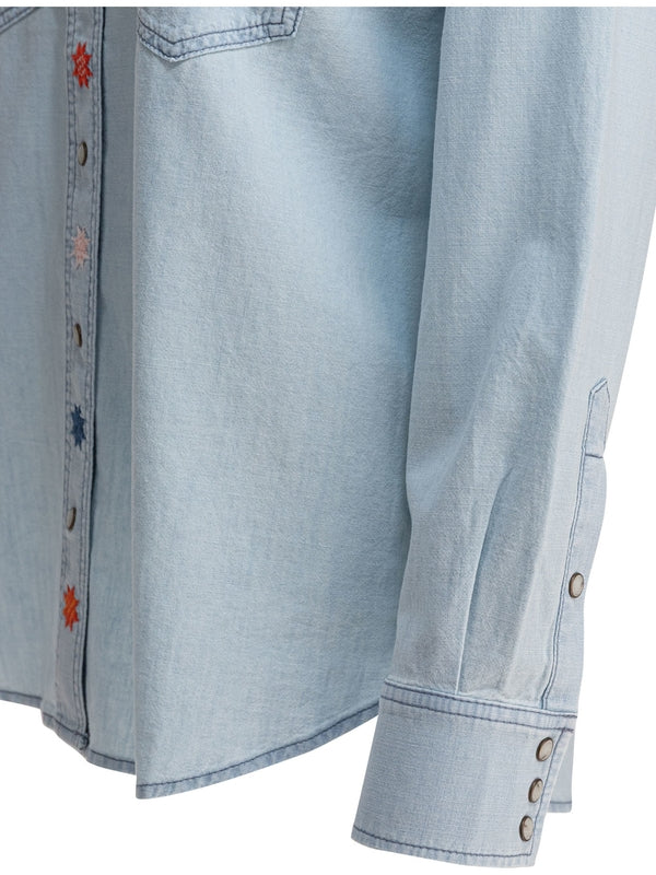 Filson Skyblue Shirts & Blouses