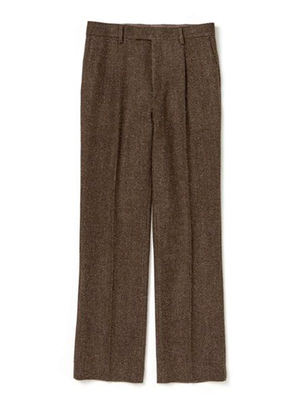 AURALEE - Lama Shetland Wool Tailored Pants - Jente