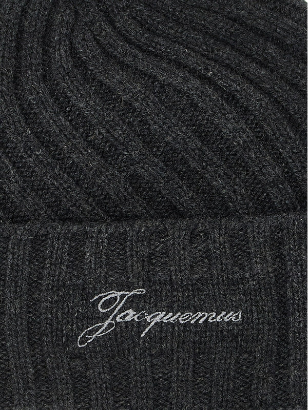 Jacquemus Grey Beanies