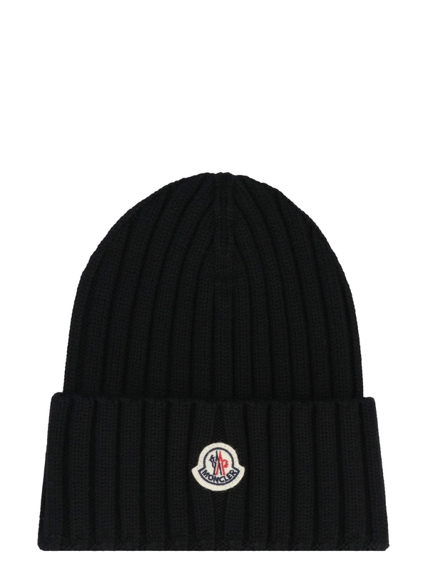 Logo Patch Wool Beanie