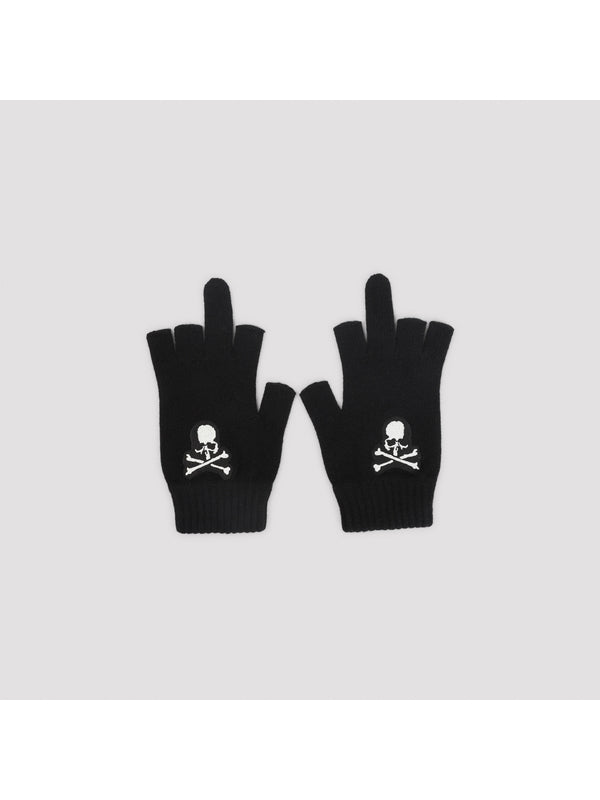 Mastermind World Black Wool Gloves