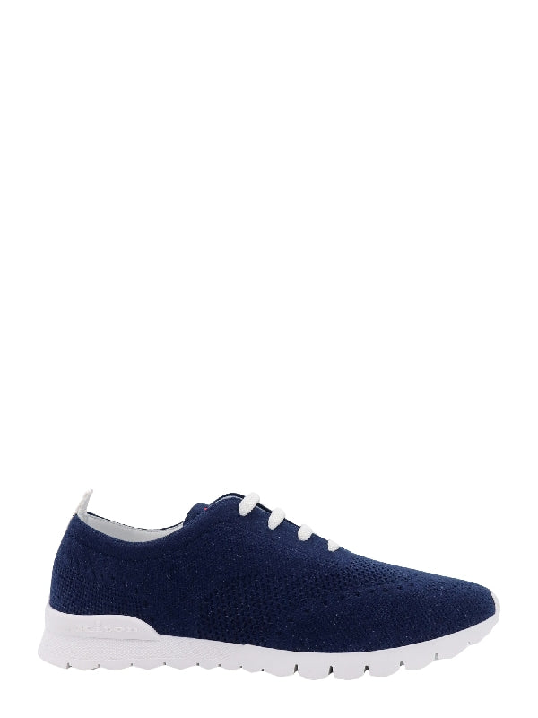 Knit Lace-Up Sneakers