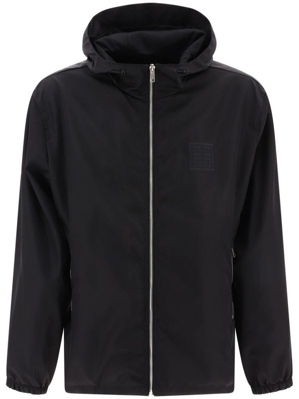 4g Logo Tech Hood Jacket