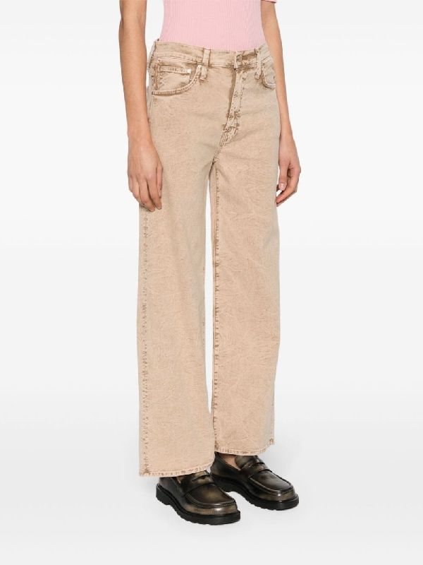 Beige Cotton
  Denim Pants