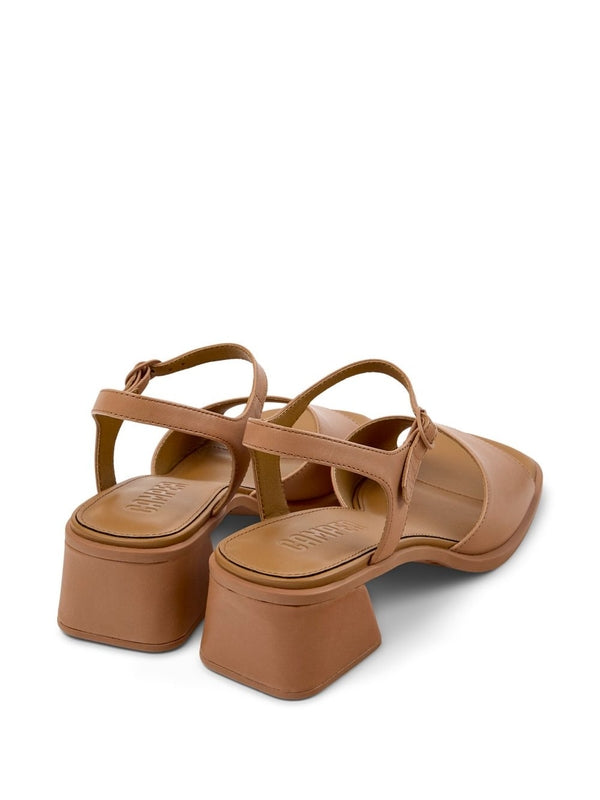 Camper Beige Sandal Heel