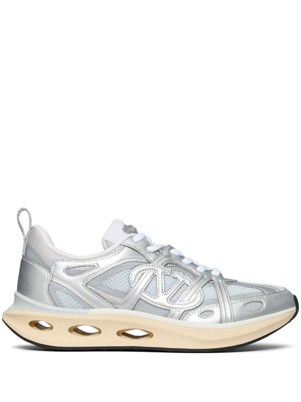 Valentino Silver Low Top Sneakers
