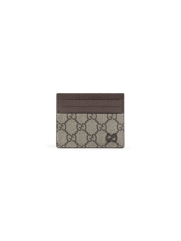 GG Logo Leather Card Holder