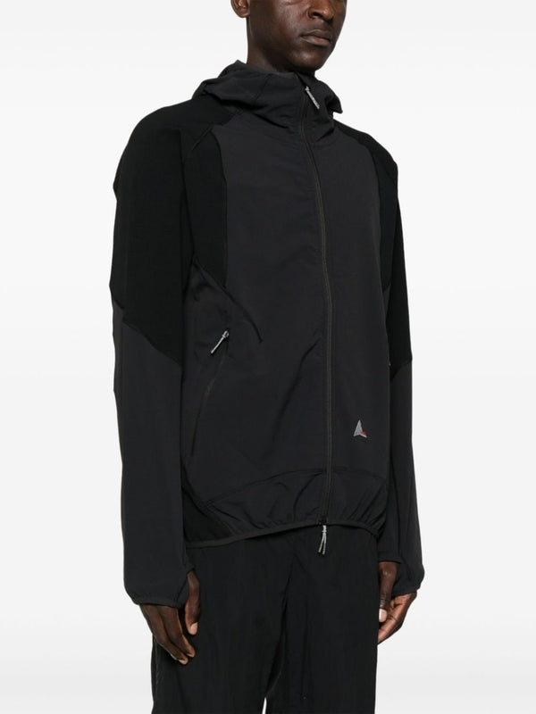 Technical Nylon Hooded Jacket