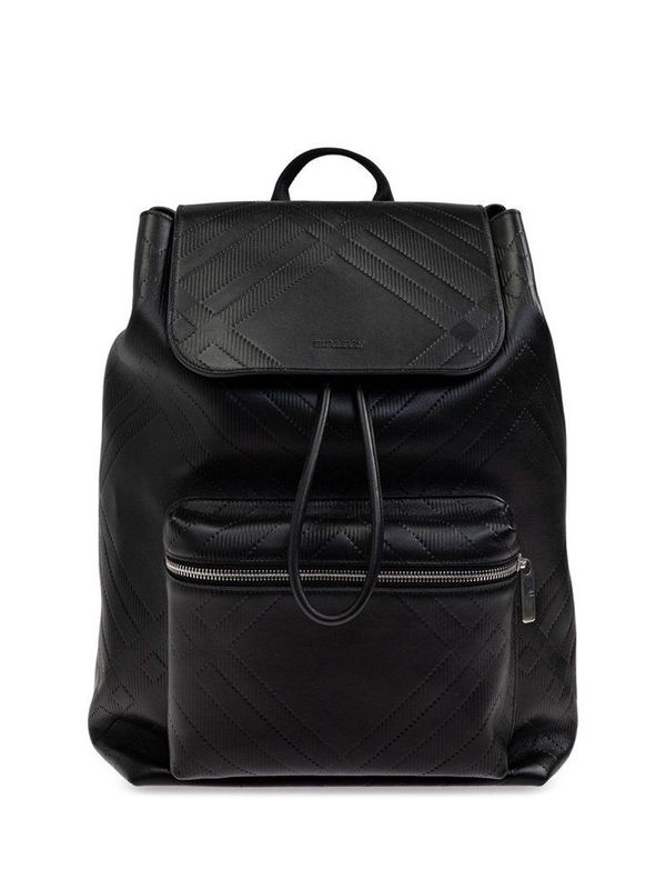 Check Pattern Detail Calfskin
  Backpack