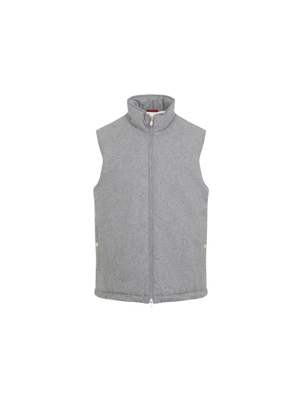 Wool Zip-Up Vest