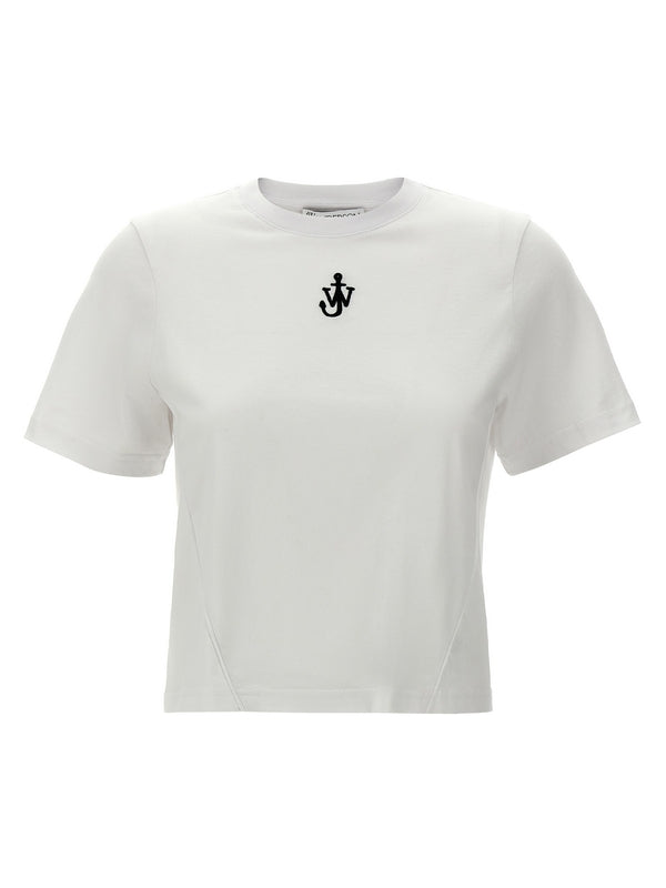 Anchor Logo
  Embroidered Cropped Short Sleeve T-Shirt