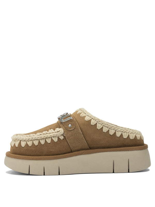 "Bounce Clog Metal Logo" slipeprs Bloafer