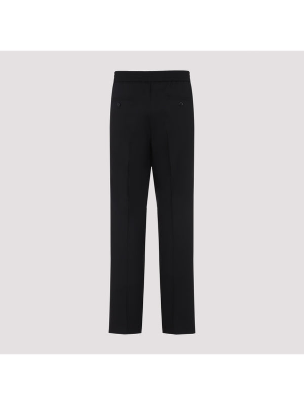 Classic Banding Virgin Wool Pants