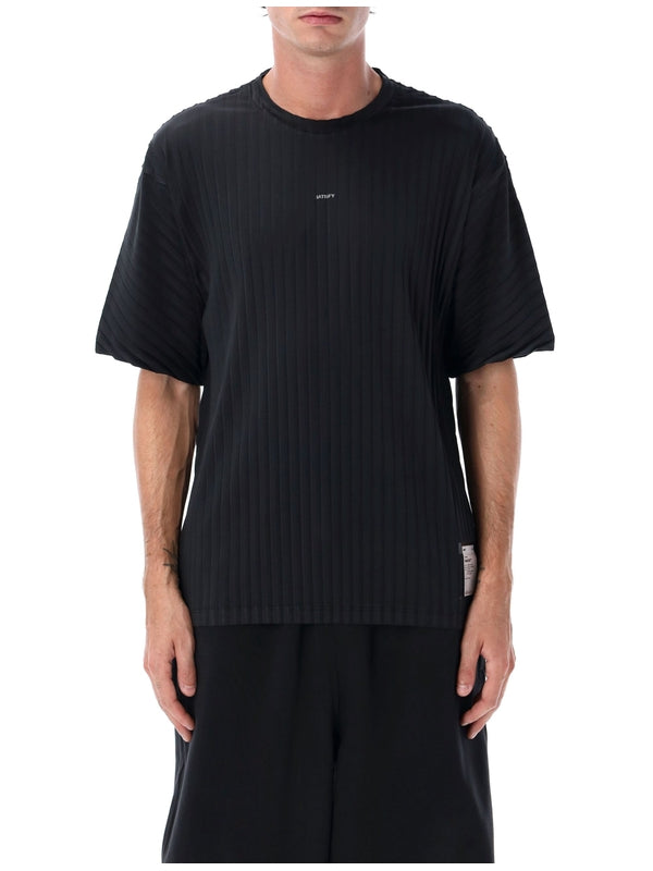 Pleated Logo T-Shirt