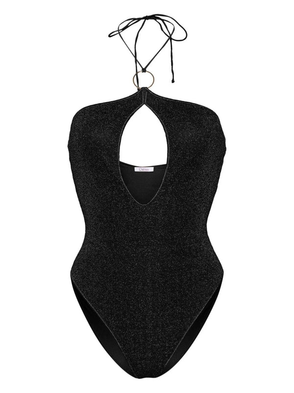 Lumiere Halterneck Cut-out Swimsuit