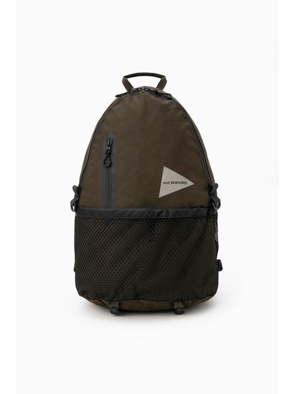 Daypack Logo Print Cotton Backpack