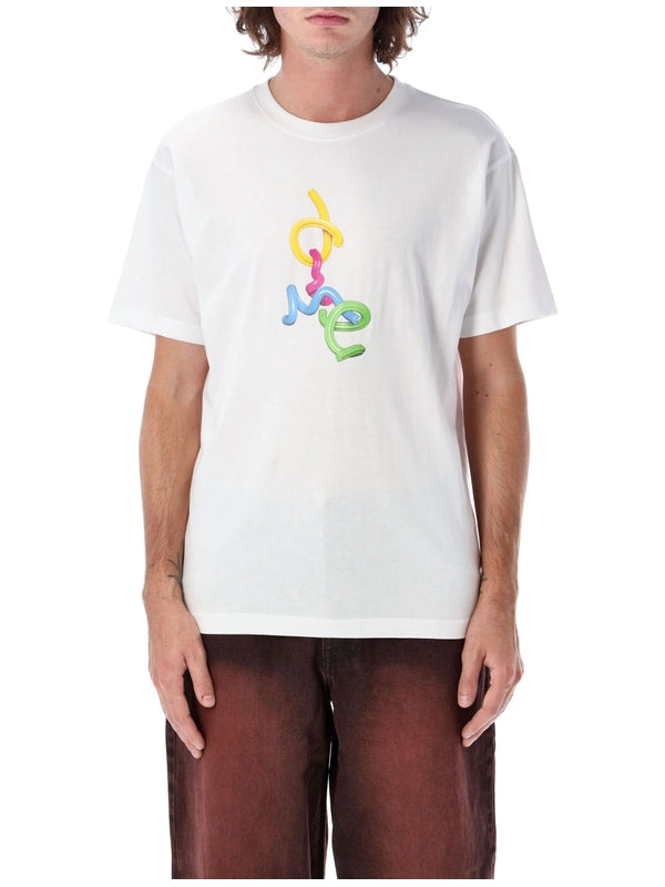 Logo Print Cotton Short Sleeve T-Shirt