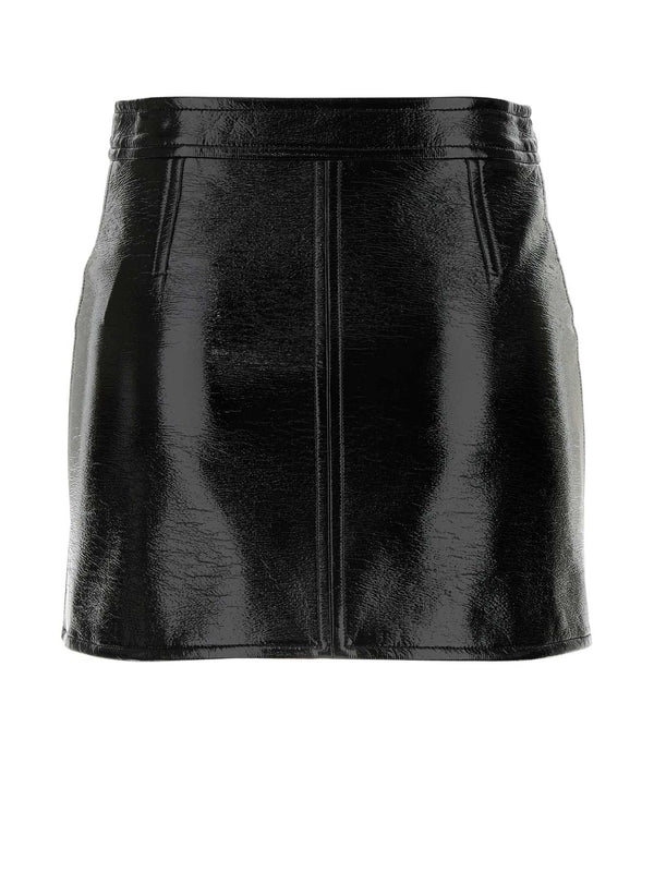 Logo Patch Vinyl Skirt