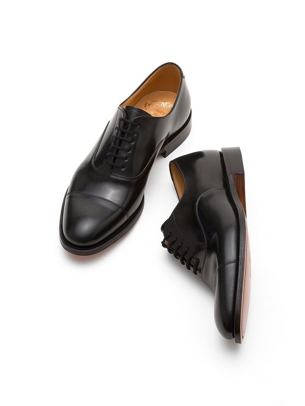 Black Dubai Lace-Up Shoes