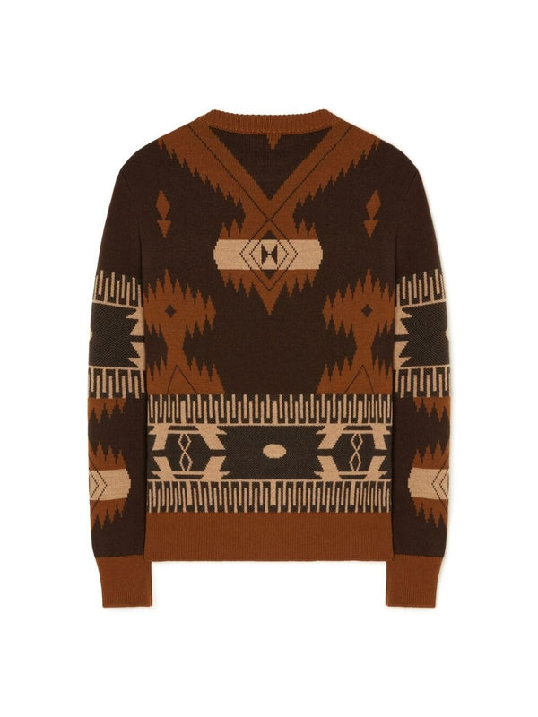 Icon Jacquard Wool Knit