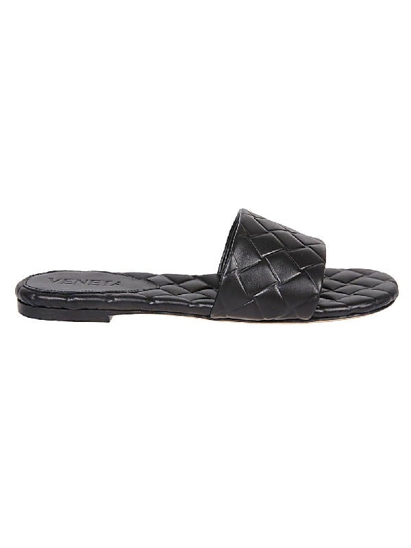 Amy Quilted Leather Slides