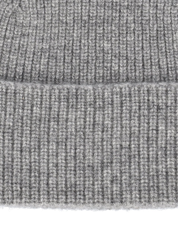 Z Zegna Grey Beanies