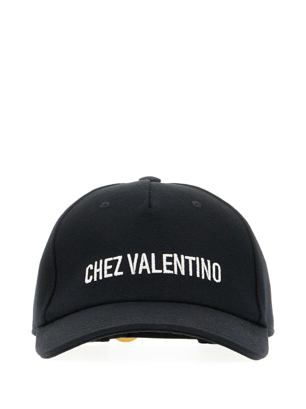 Valentino Black Cap