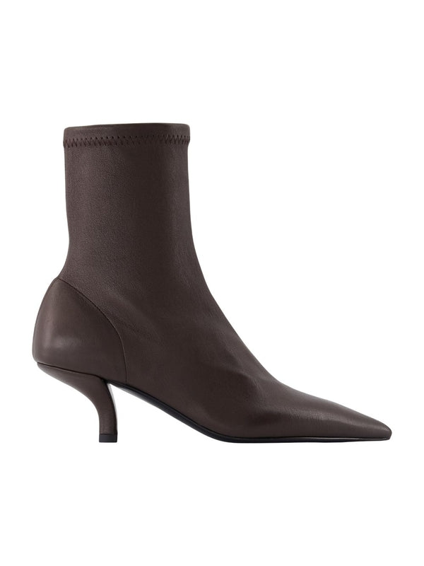 Toteme Brown Ankle Boots