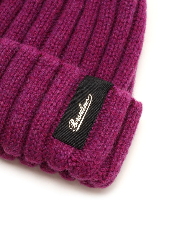 Ribbed Cashmere Beanie