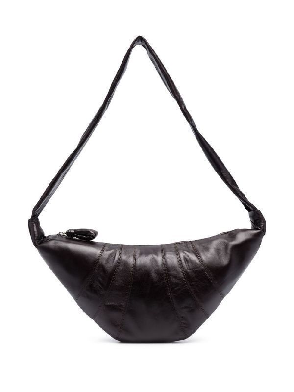 Croissant Lambskin Medium Shoulder Bag