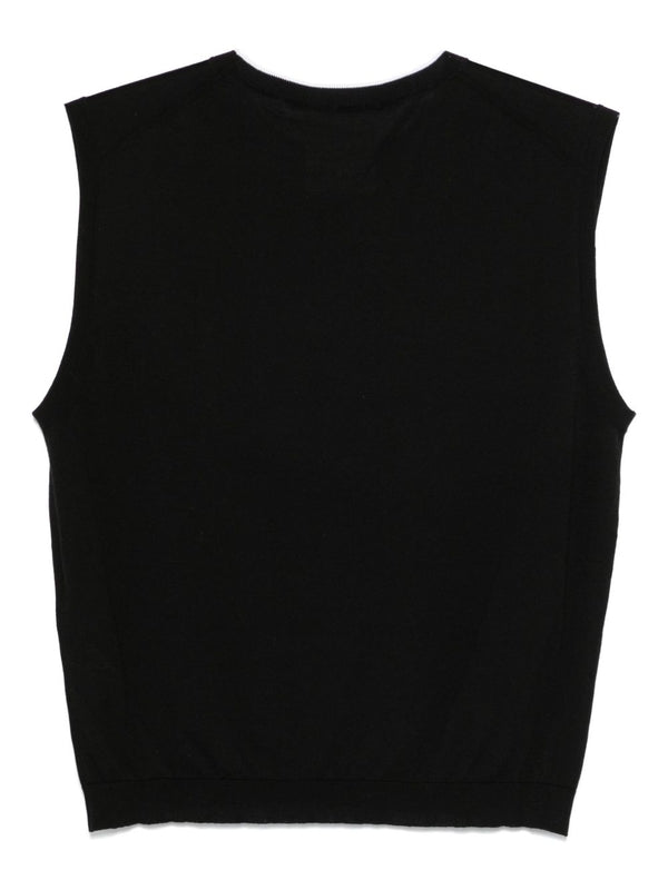 Isabeau Crewneck Cotton
  Sleeveless Top