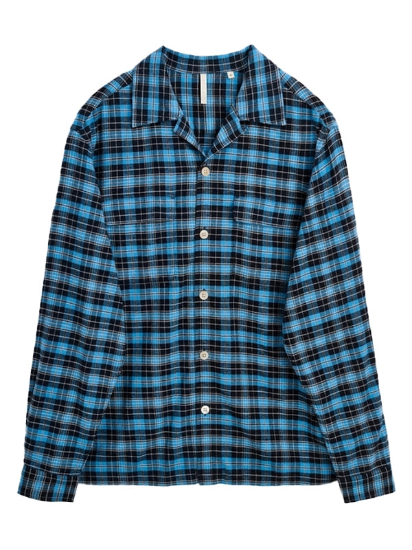 Sunflower Blue Checked Shirts