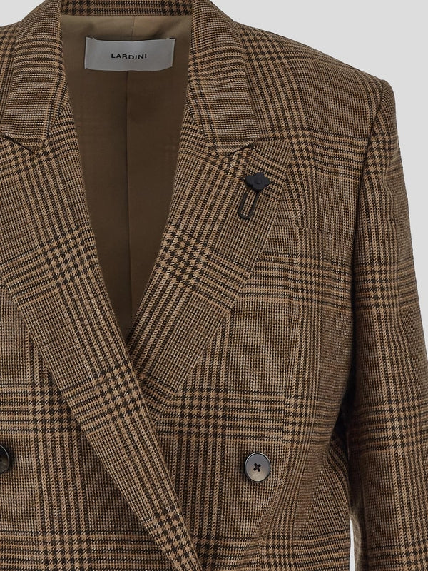 Boutonniere Double Alpaca Wool Jacket