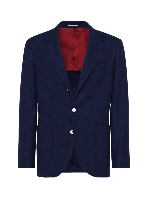 Wool Blend Single Tailored Jacket