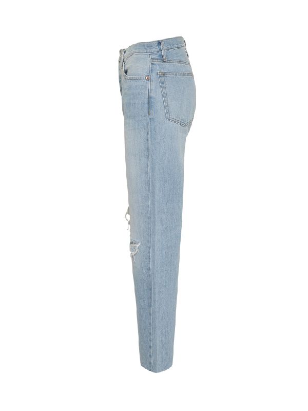 70s Stove Pipe Denim Pants